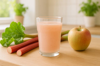 Rezept: micro-fermentierter Rhabarber-Smoothie als kleine Zwischenmahlzeit