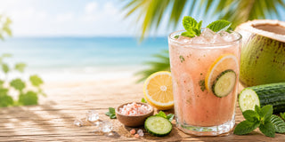 Mineral Breeze: erfrischendes Rezept für einen natürlichen Elektrolyt-Drink an heißen Tagen