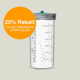 Fermentierglas 700 ml ohne Glasgewicht