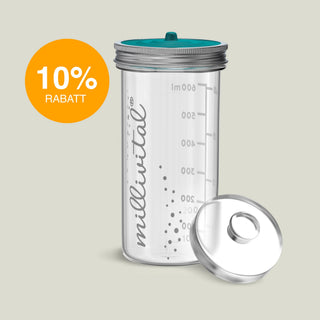 Fermentierglas 700 ml mit Glasgewicht