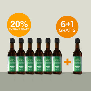 6 x Milli Immun Vitalstoff-Komplex² + 1 Flasche gratis