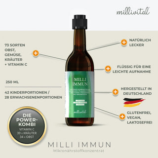 Milli immune micronutrient concentrate