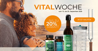Vitalwoche Millivital bis zu 20% Rabatt